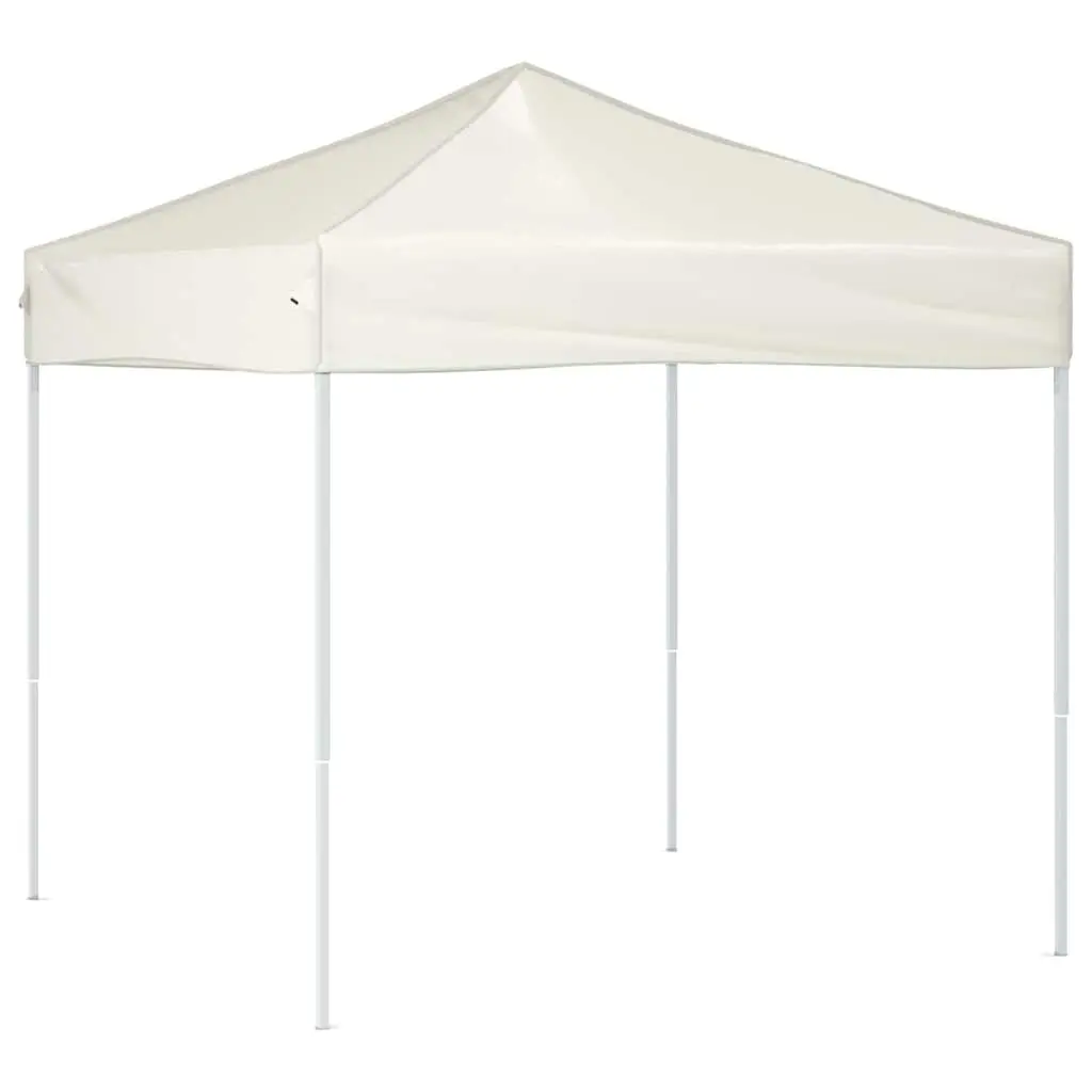 Folding Tent Outdoor Pavilion 2x2m Cream Garden Canopy Gazebo Shelter