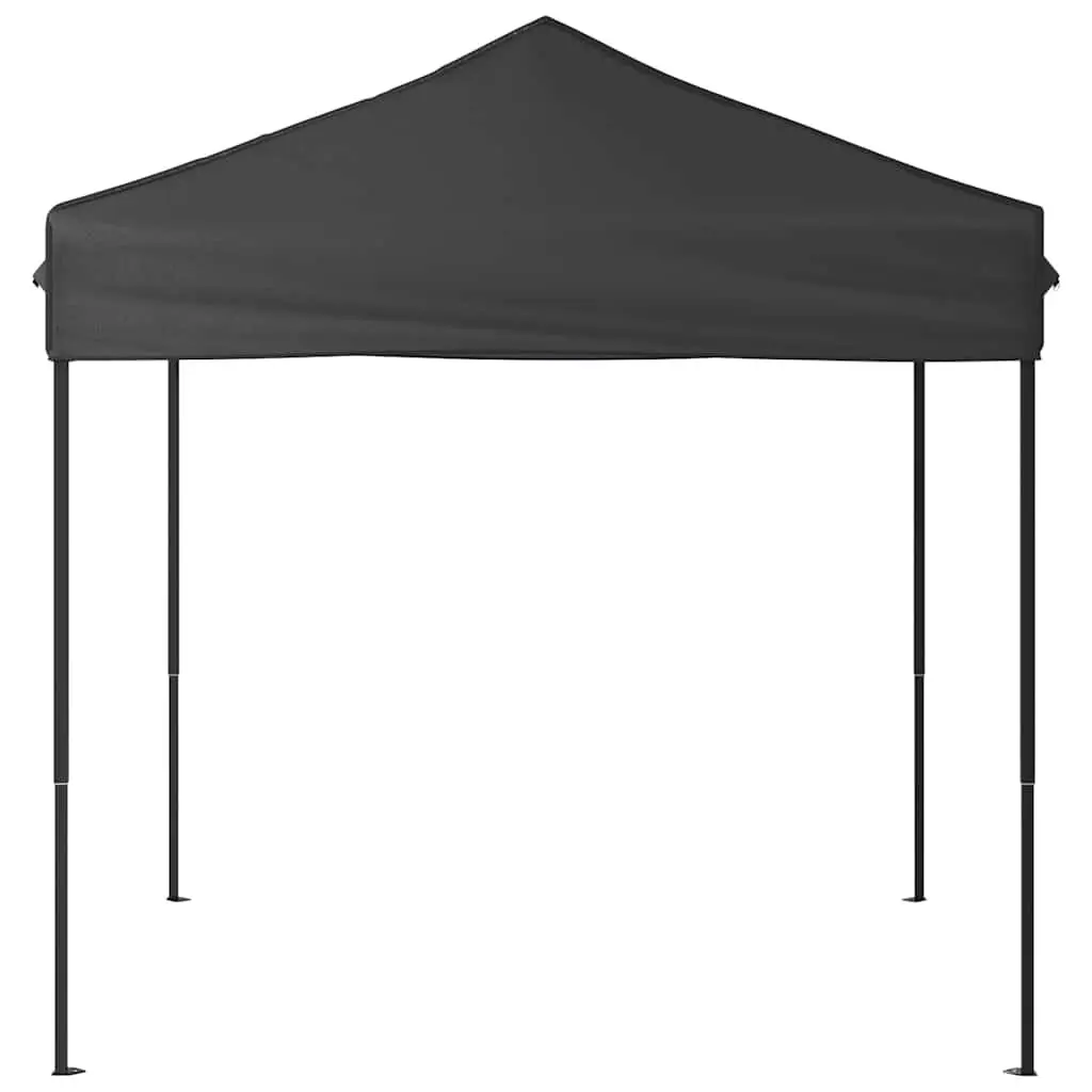 Folding Party Tent Outdoor Pavilion 2x2m Anthracite Portable Shelter
