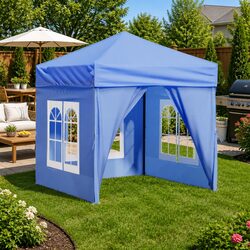 Reliable Blue Folding Party Tent 2x2m for Your Gatherings