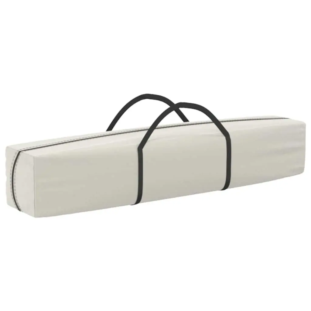 Folding Party Tent Outdoor Gazebo 2x2 m Cream with Sidewalls