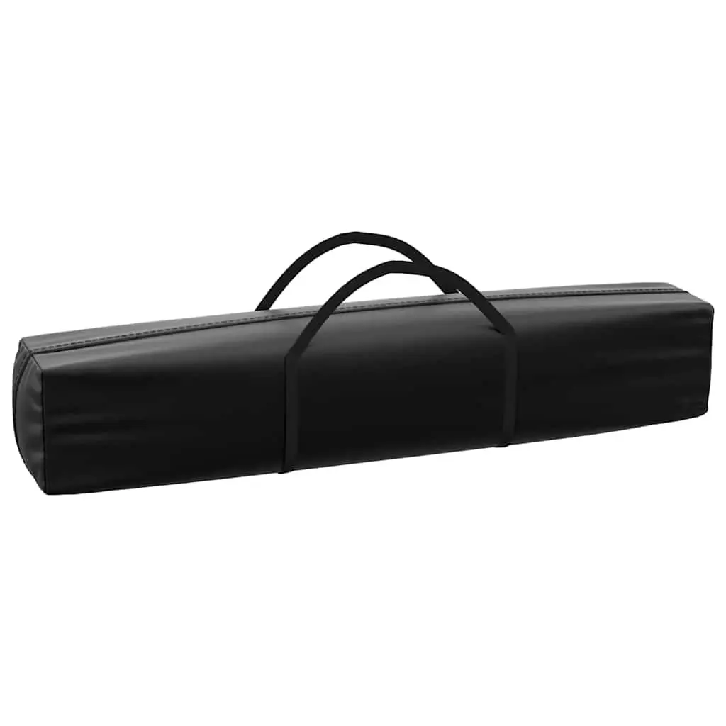 Folding Party Tent Outdoor Canopy 2x2 m Black with Sidewalls