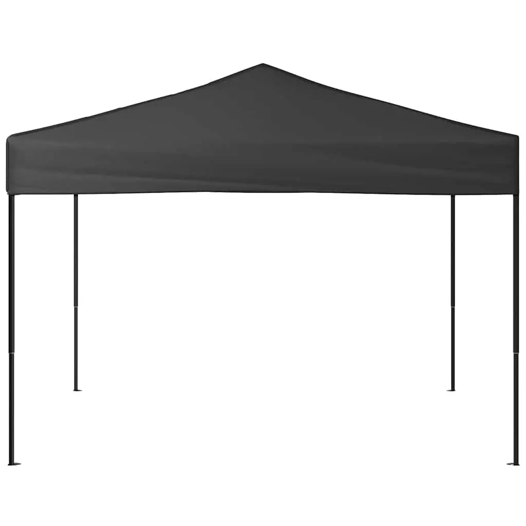 Folding Party Tent Outdoor Gazebo 3x3m Anthracite