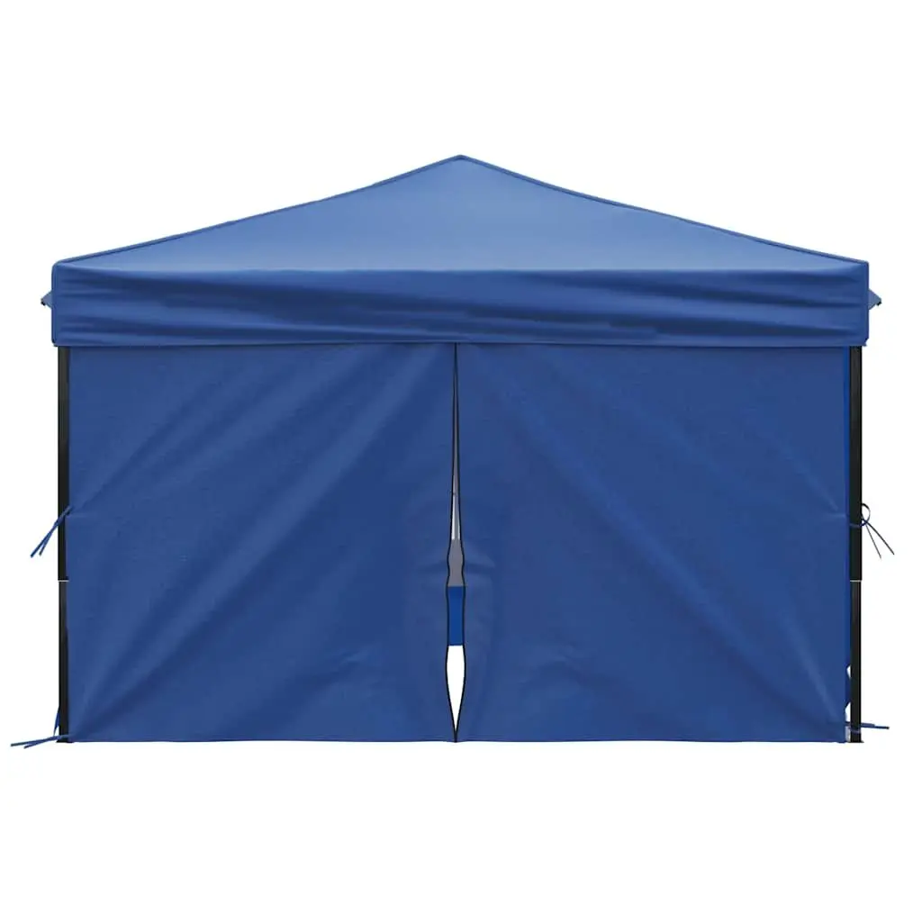 Folding Party Tent Outdoor Canopy 3x3 m Blue