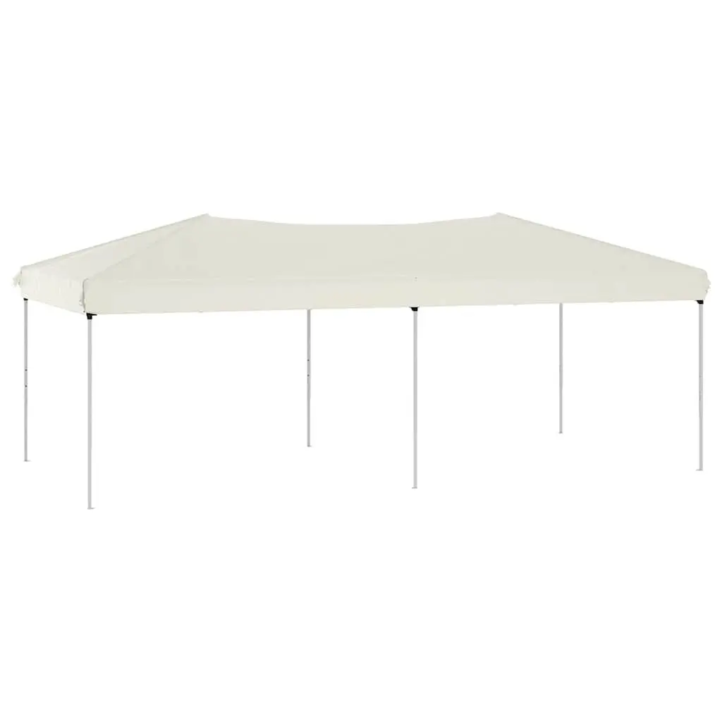 Folding Party Tent Outdoor Canopy 3x6m Cream