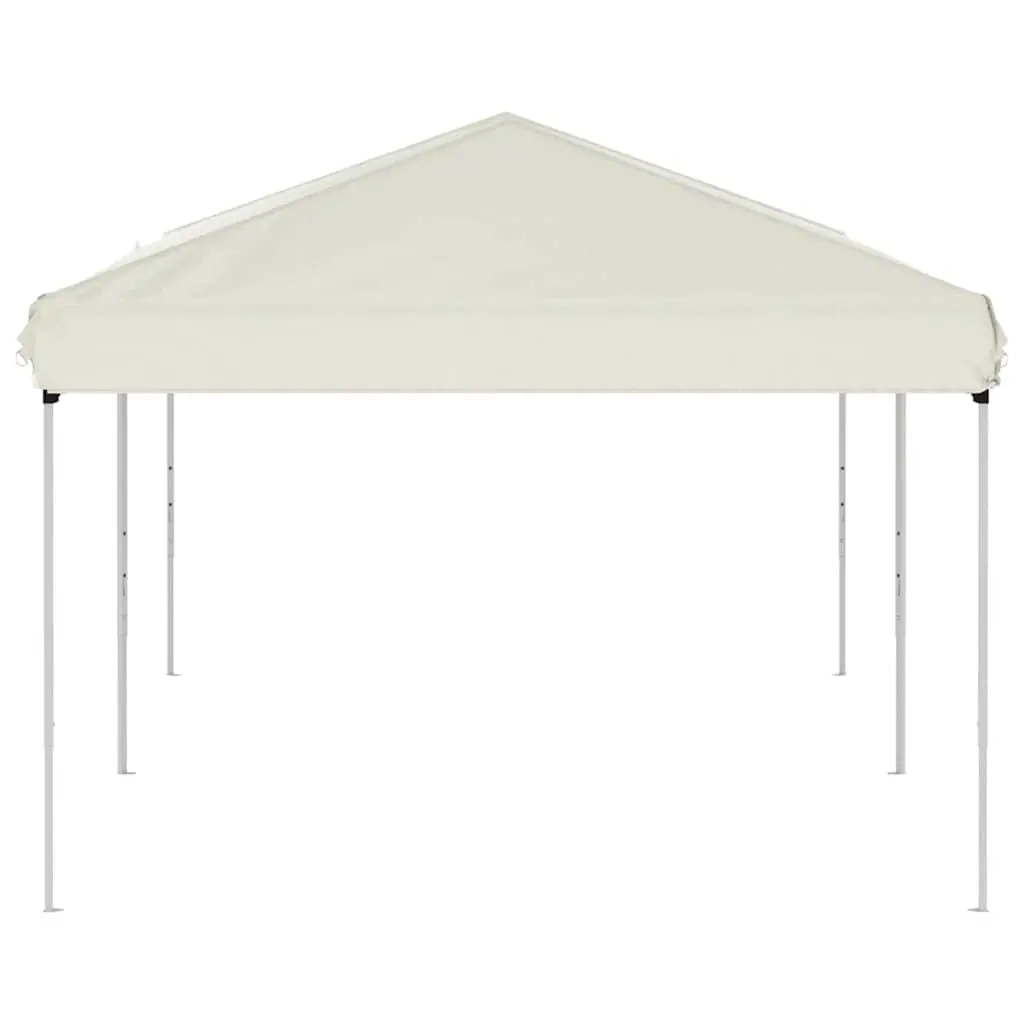 Folding Party Tent Outdoor Canopy 3x6m Cream