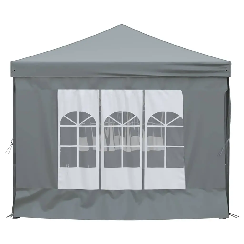 Folding Party Tent Outdoor Canopy Gazebo 3x6 m Anthracite