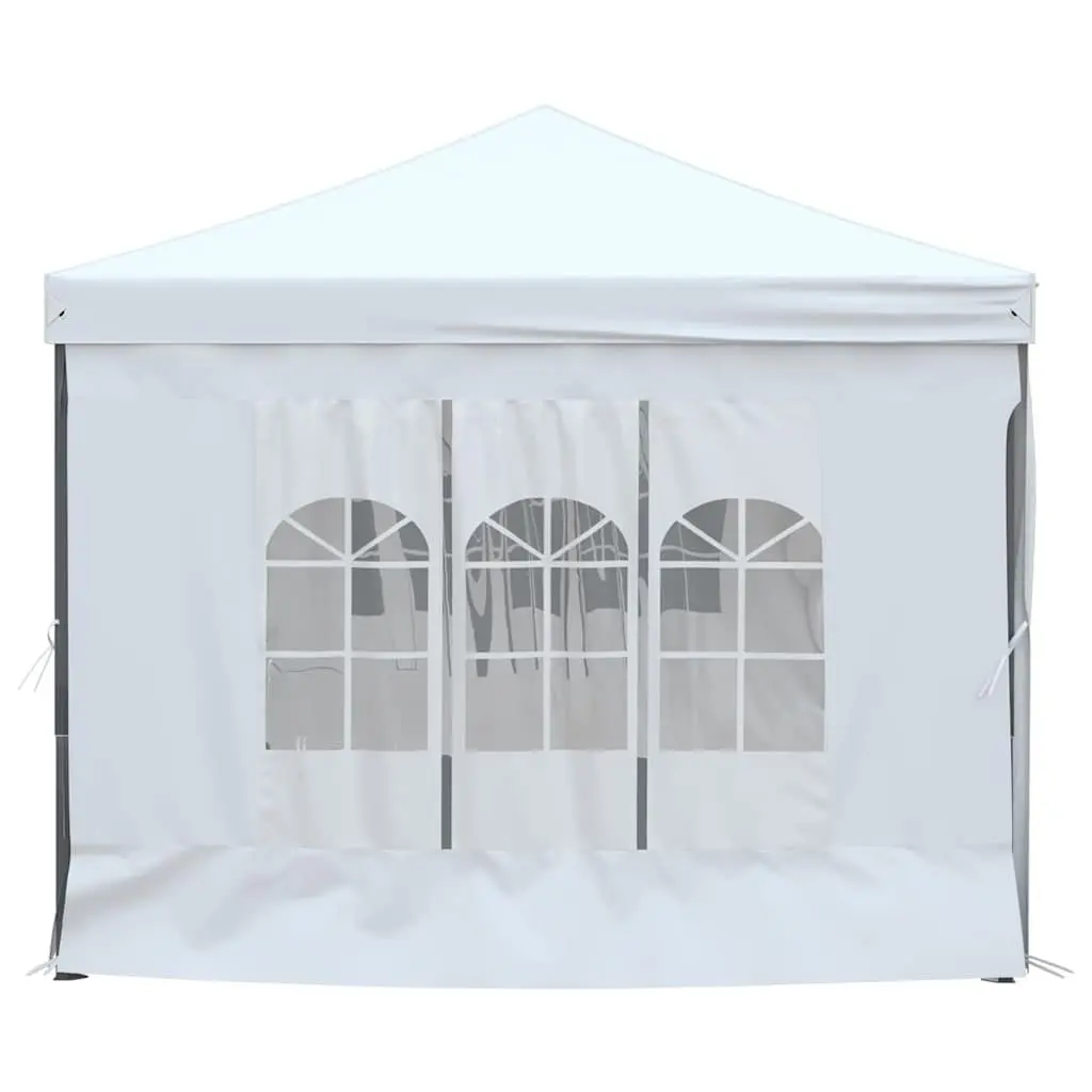 Folding Party Tent Outdoor Canopy 3x6m White with Sidewalls
