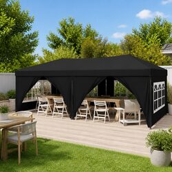 Reliable Black Folding Canopy Tent for All Occasions