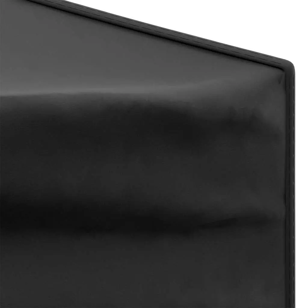 Folding Party Tent Black 3x6 m Outdoor Canopy Gazebo with Sidewalls