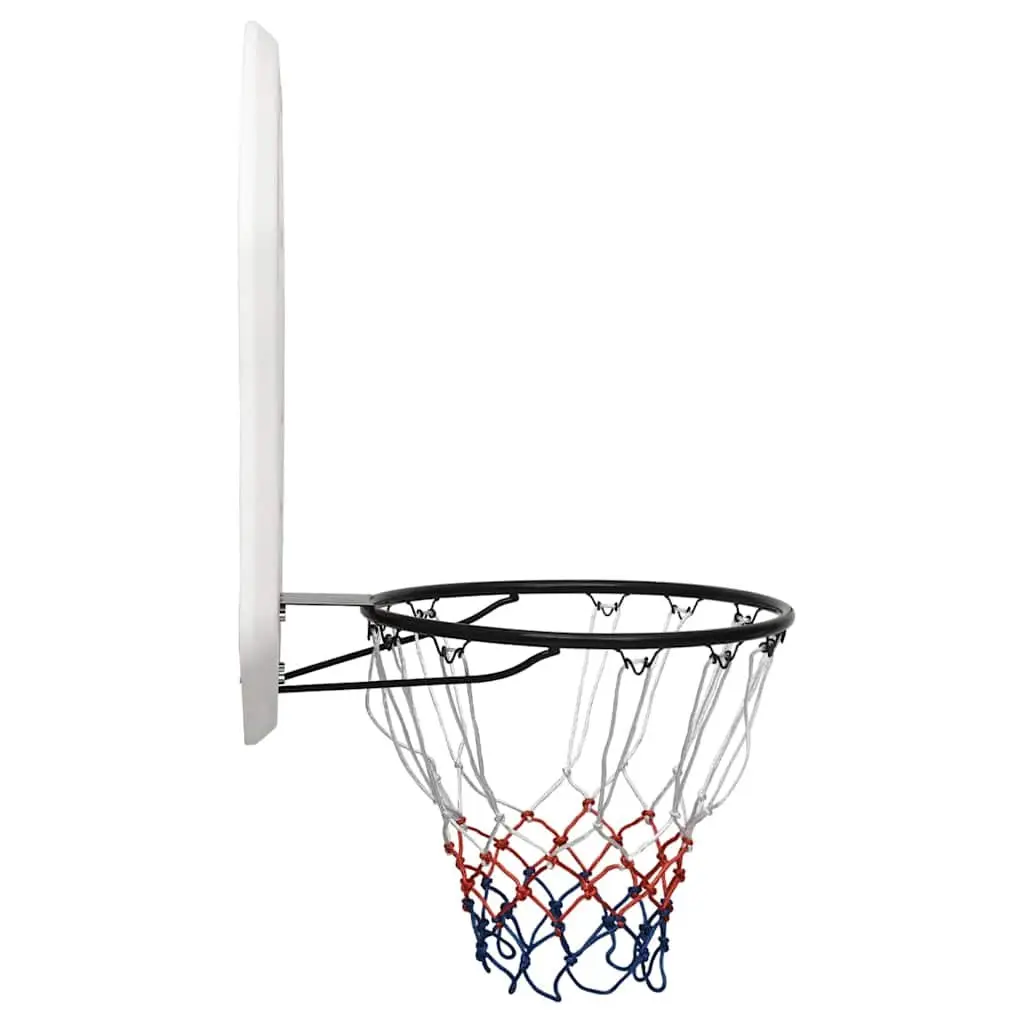 Basketball Backboard Indoor Outdoor Practice 109x71cm White