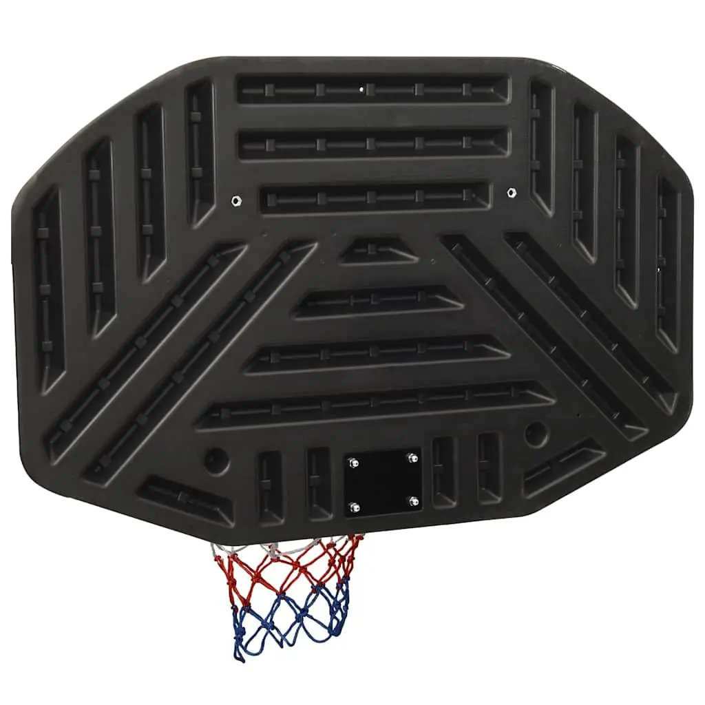 Basketball Hoop Wall-Mounted Shooting Practice Polyethene 109x71cm Multicolour