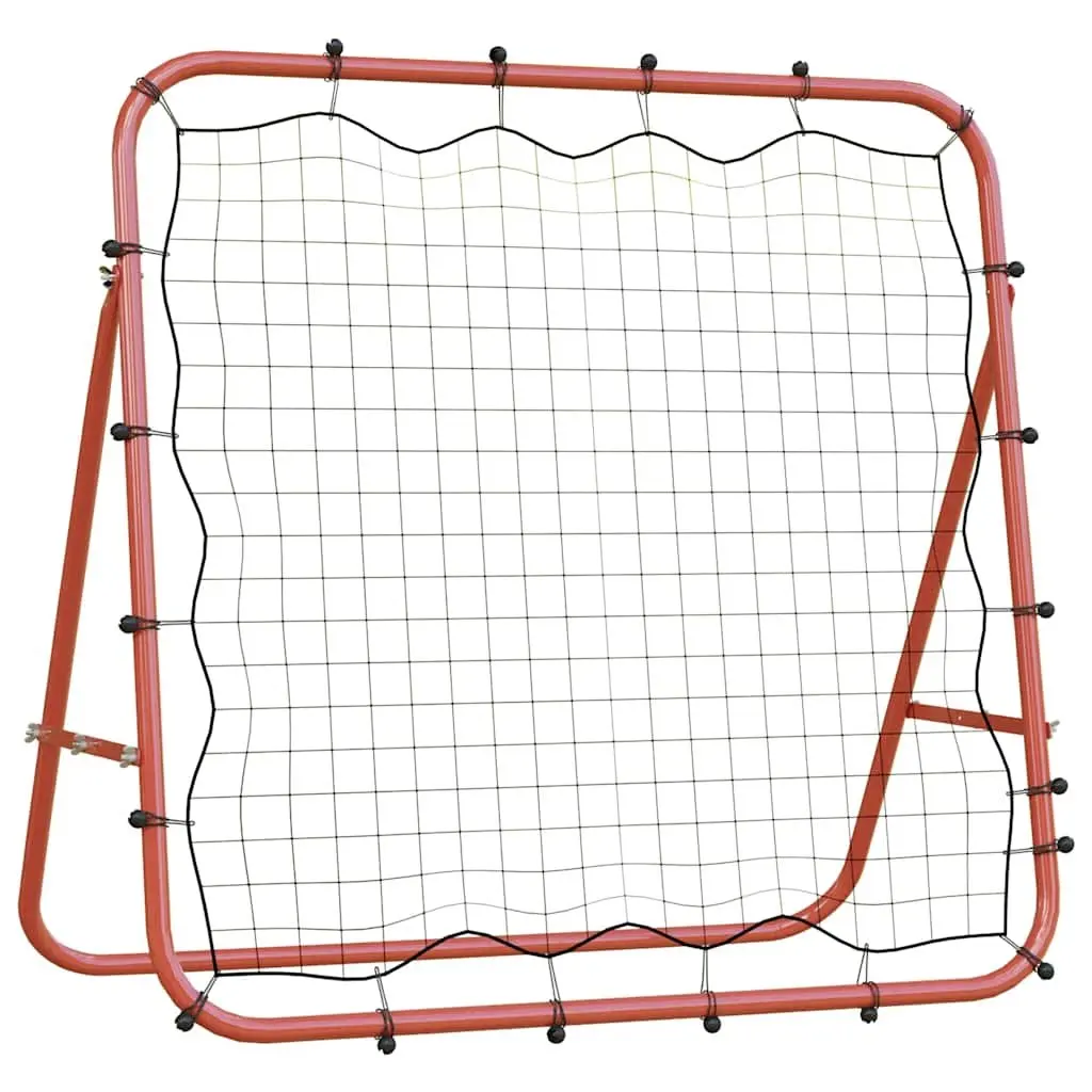 Football Kickback Rebounder Training Aid Adjustable 4 Angles White 96 x 80 x 96 cm