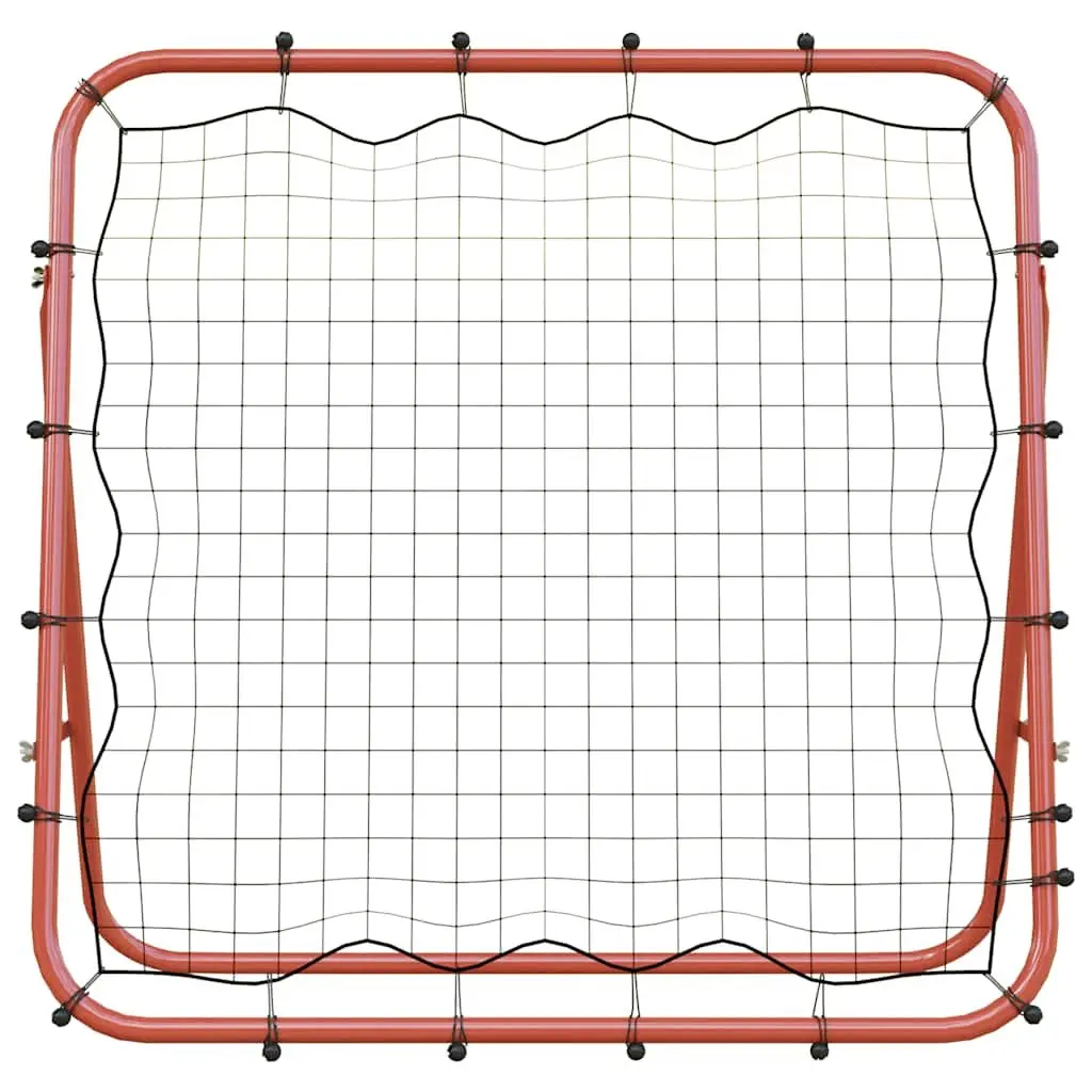 Football Kickback Rebounder Training Aid Adjustable 4 Angles White 96 x 80 x 96 cm