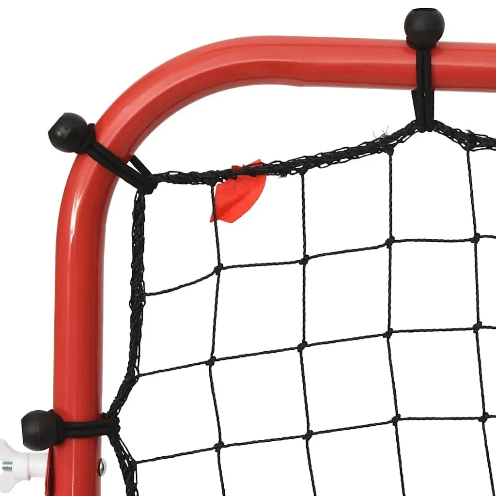 Football Kickback Rebounder Training Aid Adjustable 4 Angles White 96 x 80 x 96 cm