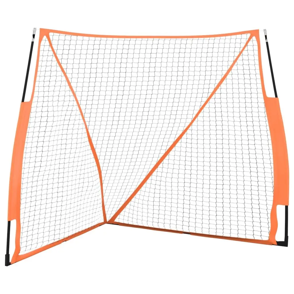Baseball Net Portable Training Aid 183cm Orange and Black