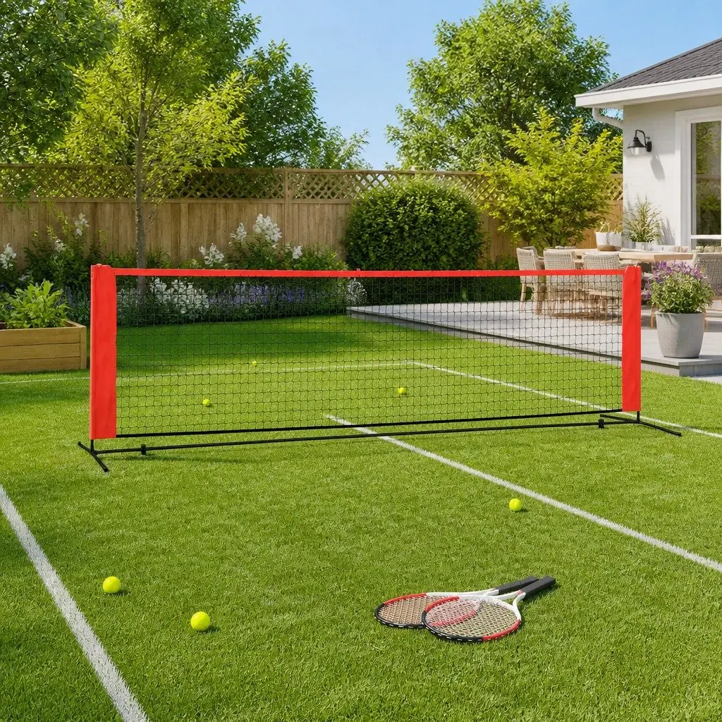 Tennis Net 300x100x87 cm Polyester Garden Backyard Training Sports Equipment