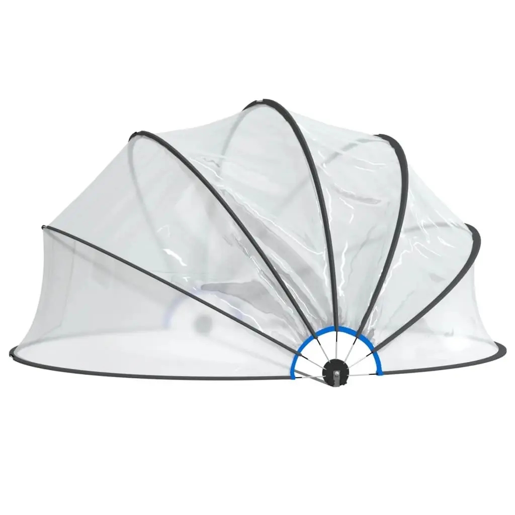 Pool Dome Shelter Cover Transparent 376x188 cm PVC