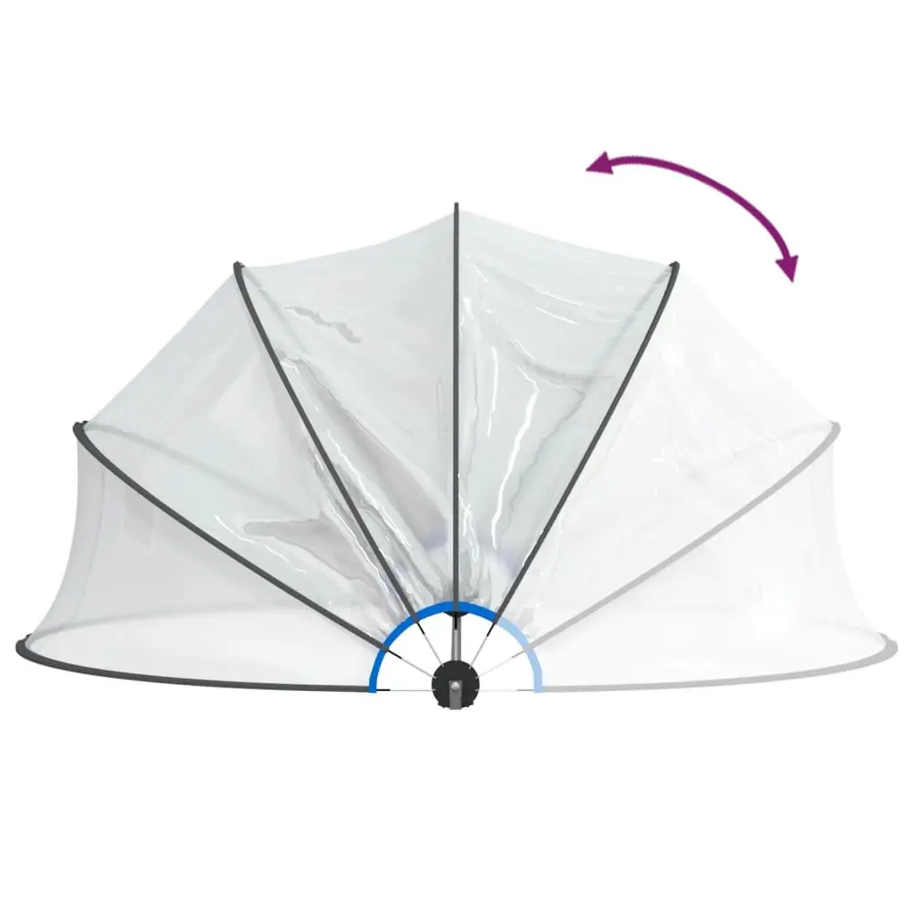 Pool Dome Shelter Cover Transparent 376x188 cm PVC