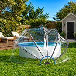 Reliable Pool Dome Shelter 406x203 cm - A Smart Choice