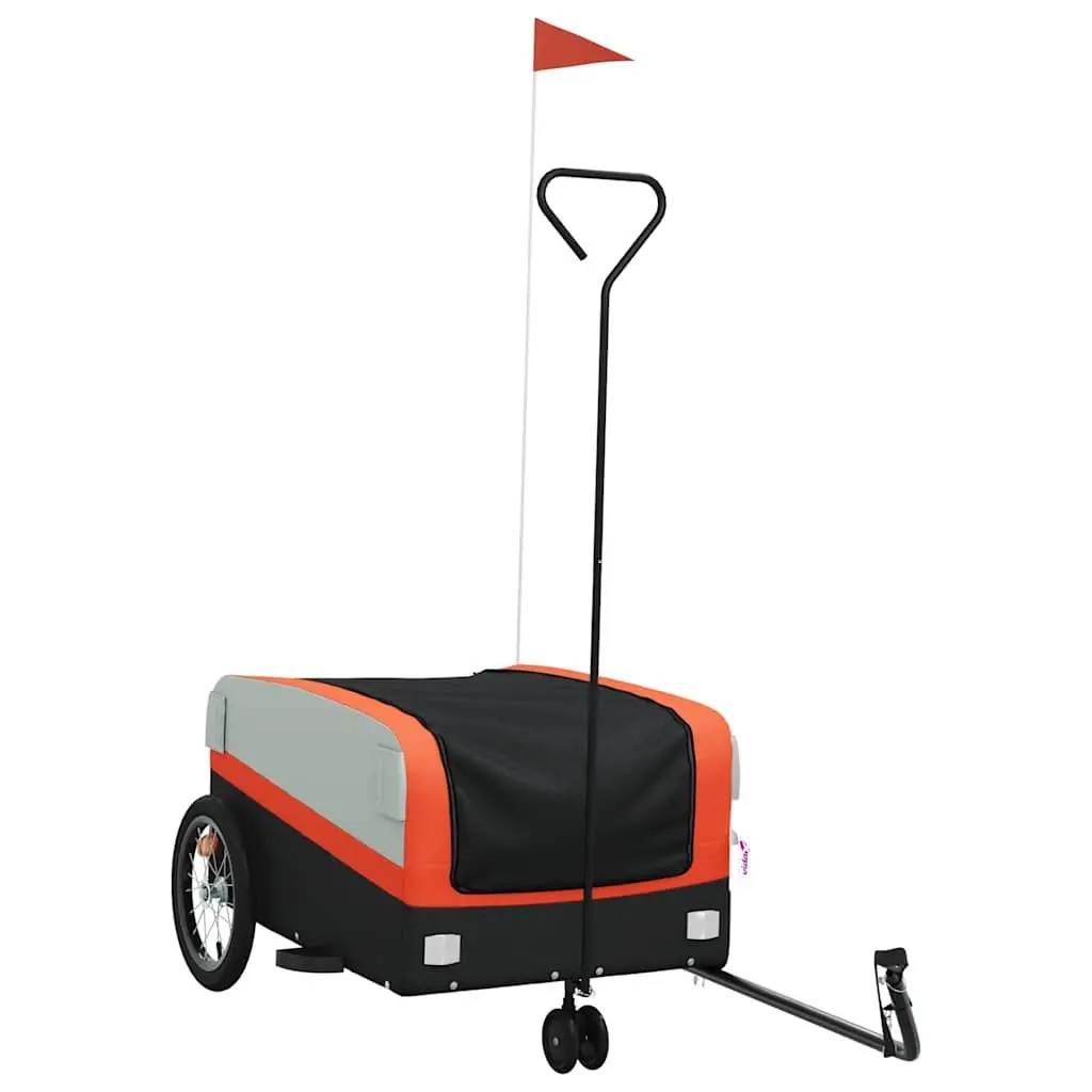 Bicycle Cargo Trailer with Safety Flag