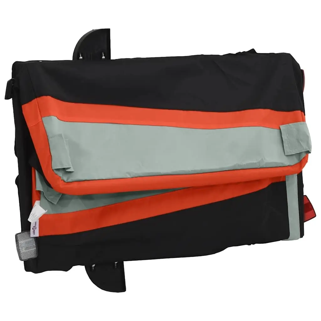 Bicycle Cargo Trailer with Safety Flag