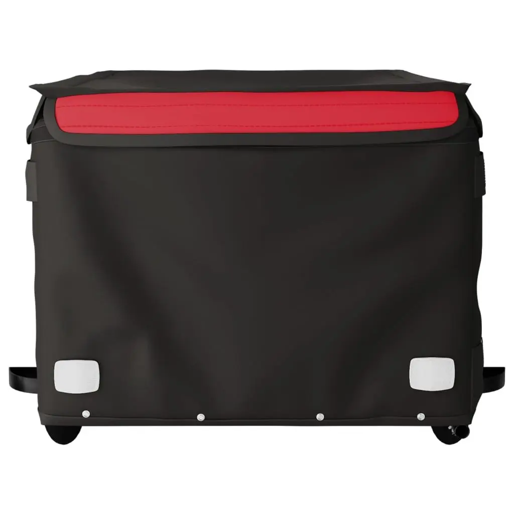 Bike Trailer Heavy Duty Cargo Cart Iron Black