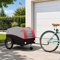 Reliable Bike Trailer with 45kg Capacity for Cargo Transport