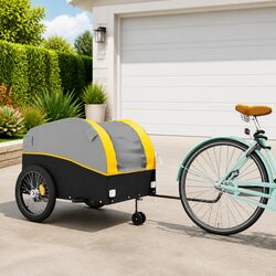 Reliable Iron Bike Trailer for Cargo – 45 kg Capacity