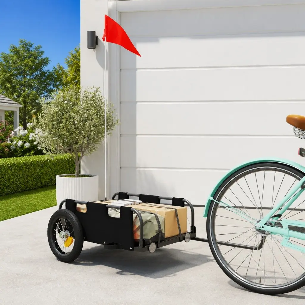Black Bike Trailer for Safe Transport
