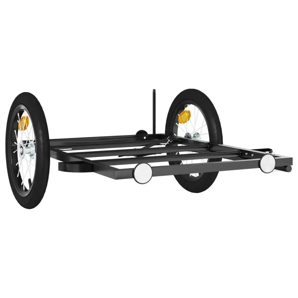 Black Iron Bike Trailer for Heavy Loads