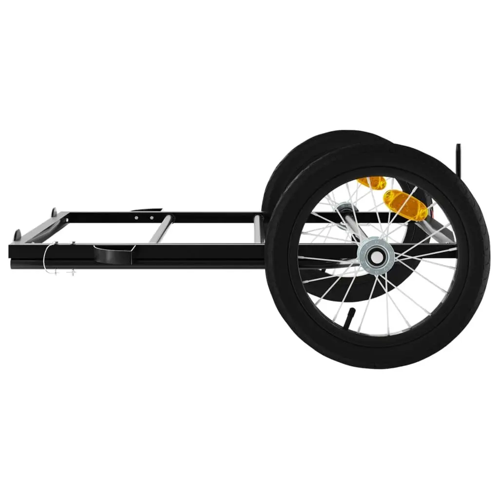 Black Iron Bike Trailer for Heavy Loads