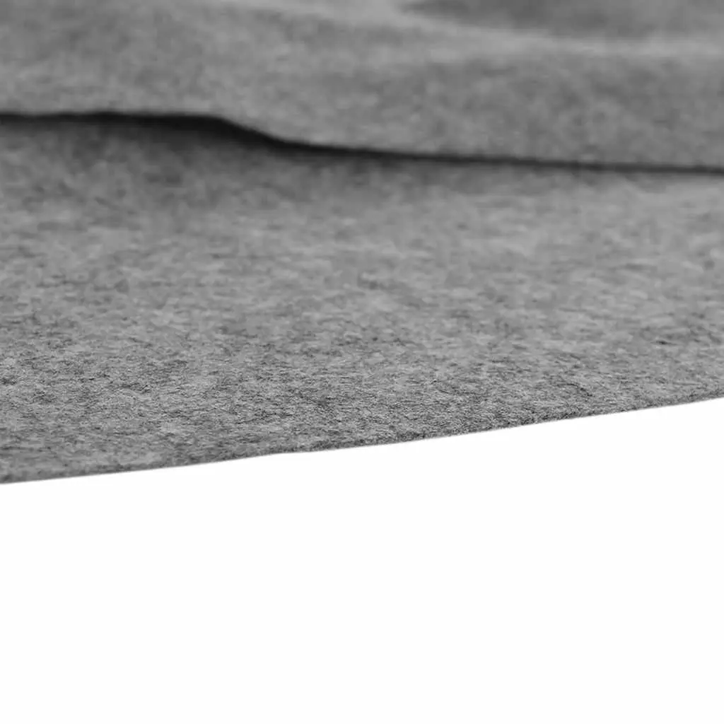 Pool Ground Cloth Light Grey 306cm Round Protective Geotextile Underlay Mat