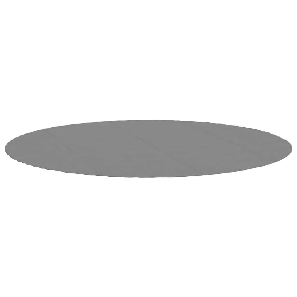 Pool Ground Cloth Light Grey Circular Ø458 cm Polyester Geotextile Protective