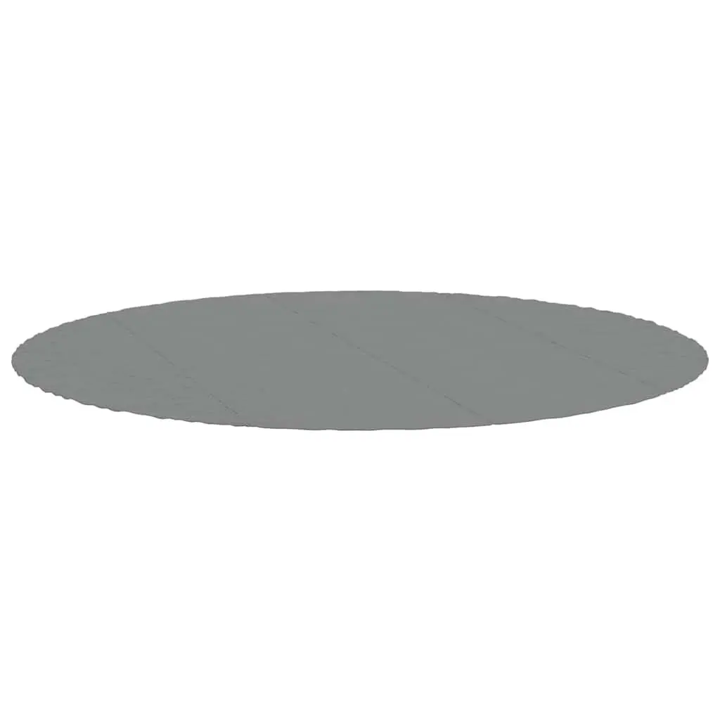 Pool Ground Cloth Light Grey Ø458 cm Polyester Geotextile Protective Liner