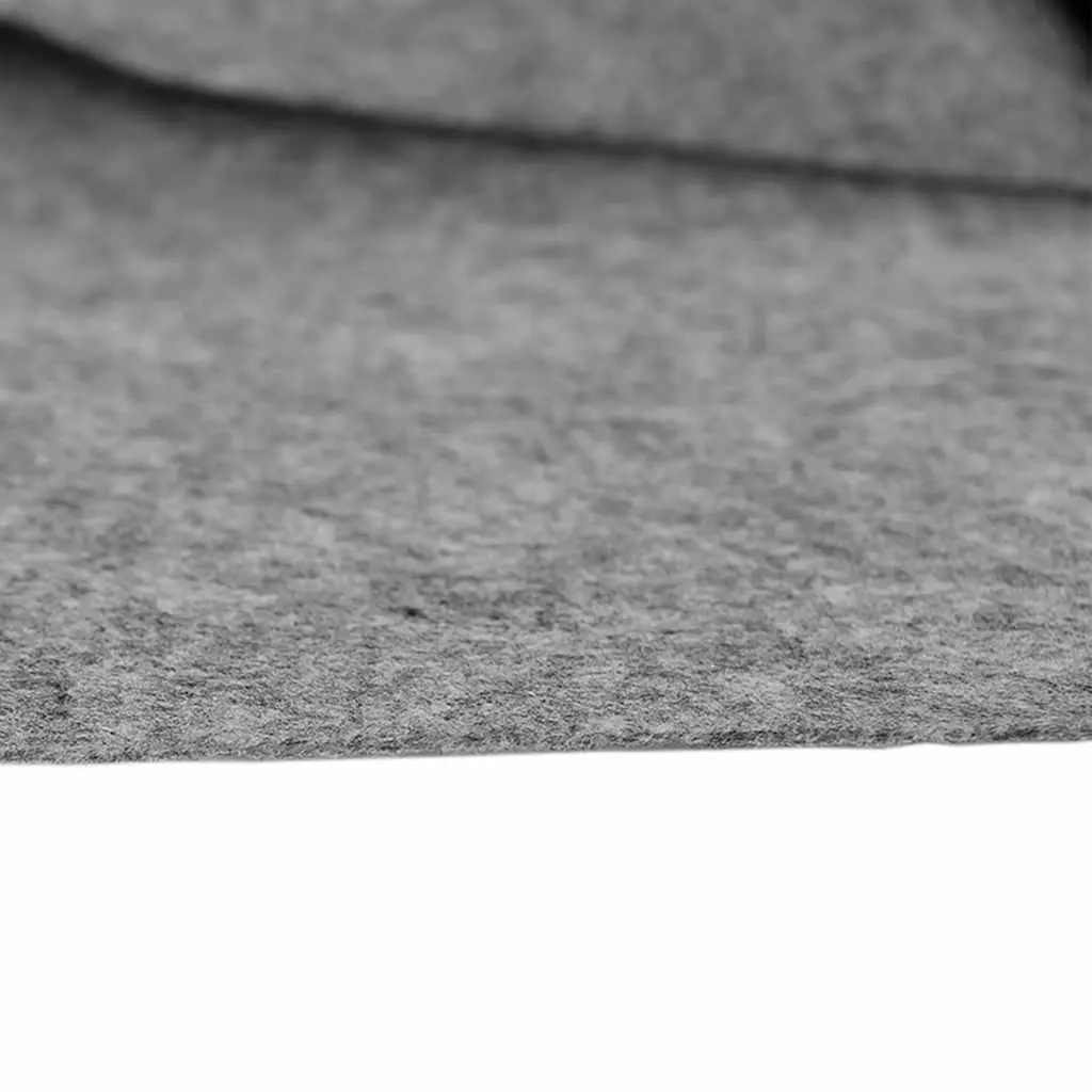 Pool Ground Cloth Protective Geotextile Underlay 550cm Round Light Grey 5 Piece