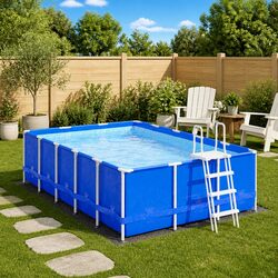 Reliable 300x220cm Grey Pool Underlay for Comfort
