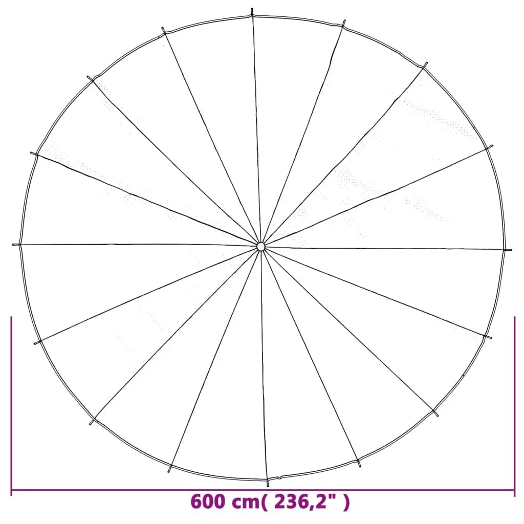 Kids Play Parachute 6m Diameter Rainbow Parachute Game with 16 Handles