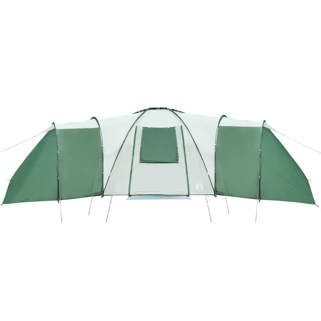 Dome Tent 12-Person Waterproof Camping Shelter Green