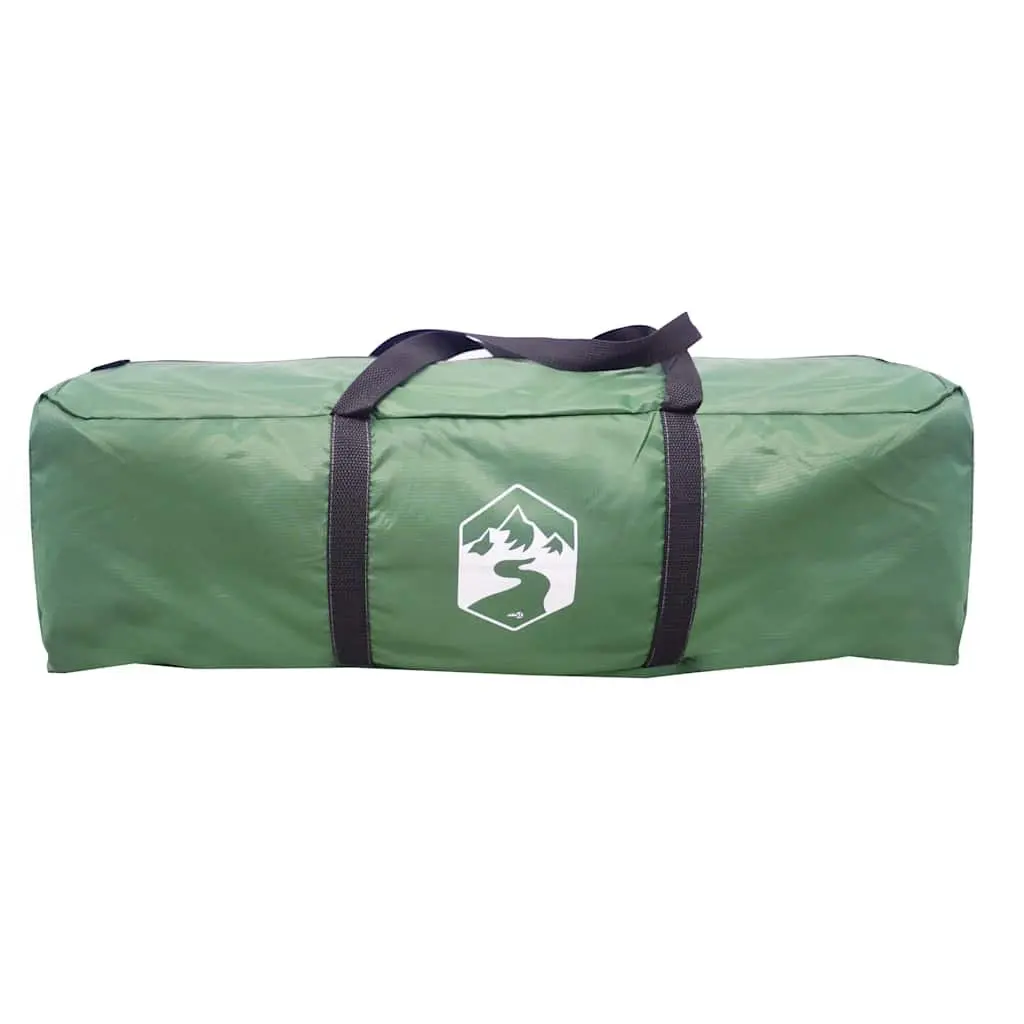 Dome Tent 12-Person Waterproof Camping Shelter Green