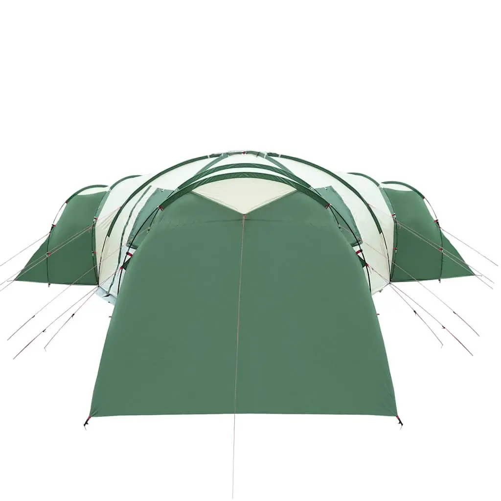 Dome Tent 12-Person Waterproof Camping Shelter Green