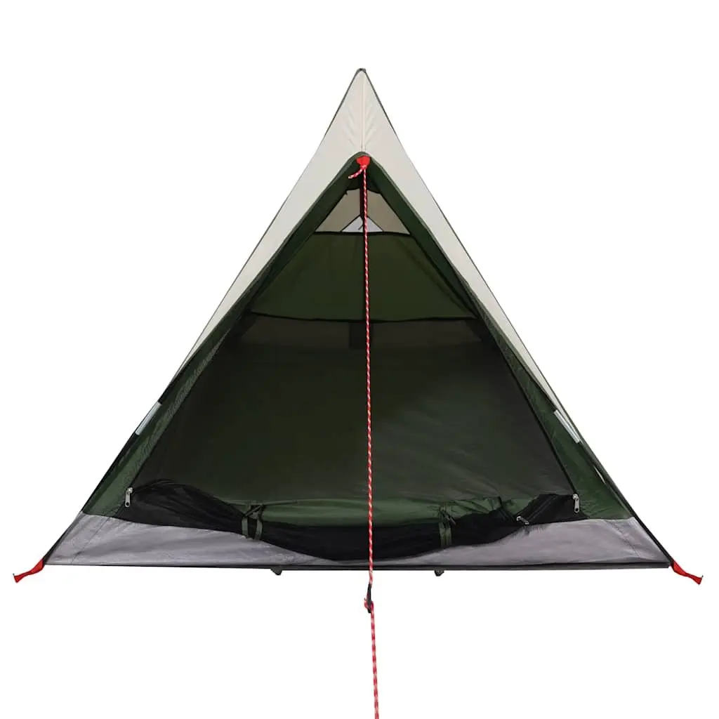 2 Person Camping Tent Waterproof Green Mosquito Protection Easy Setup Portable