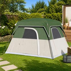 Reliable 4-Person Camping Tent with Weather Protection