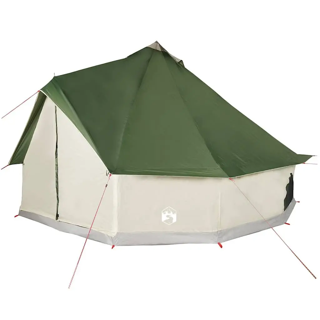 Camping Tent 6 Person Tipi Green Waterproof Portable Outdoor Shelter