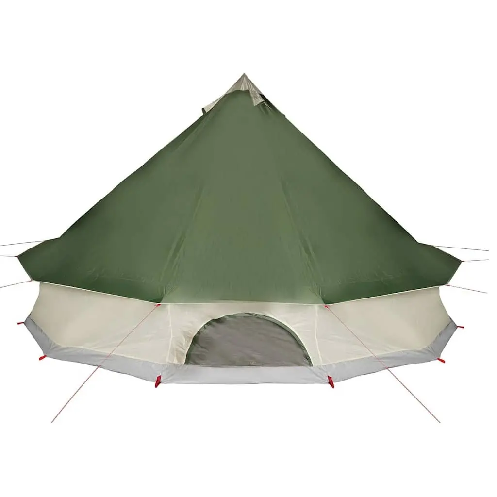 Camping Tent 6 Person Tipi Green Waterproof Portable Outdoor Shelter
