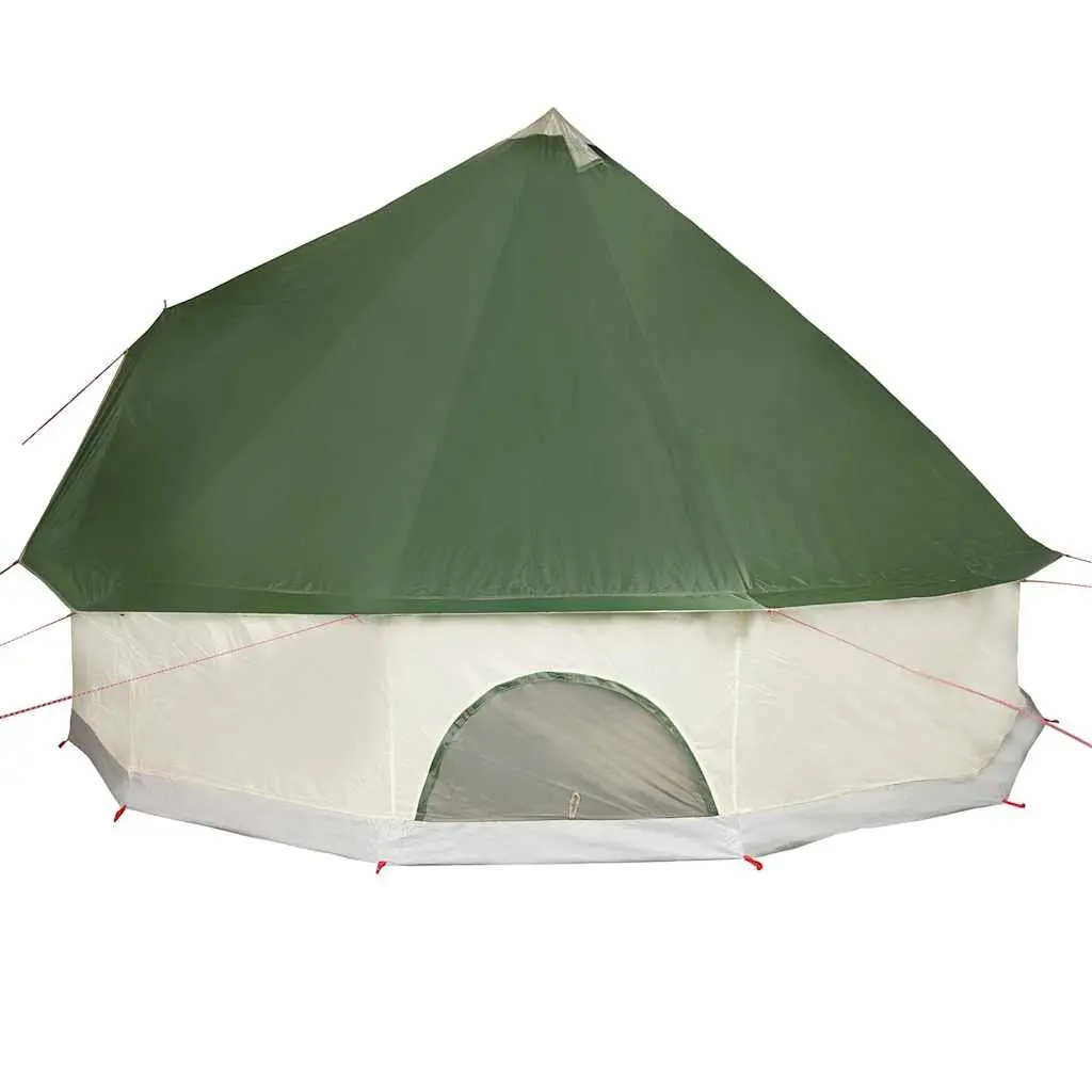 Camping Tent 6 Person Tipi Green Waterproof Portable Outdoor Shelter