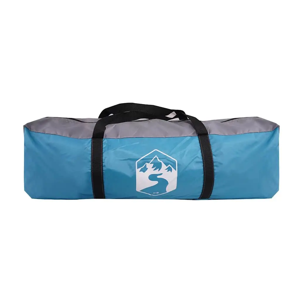 Camping Tent 10 Person Tipi Waterproof Blue Outdoor Adventure
