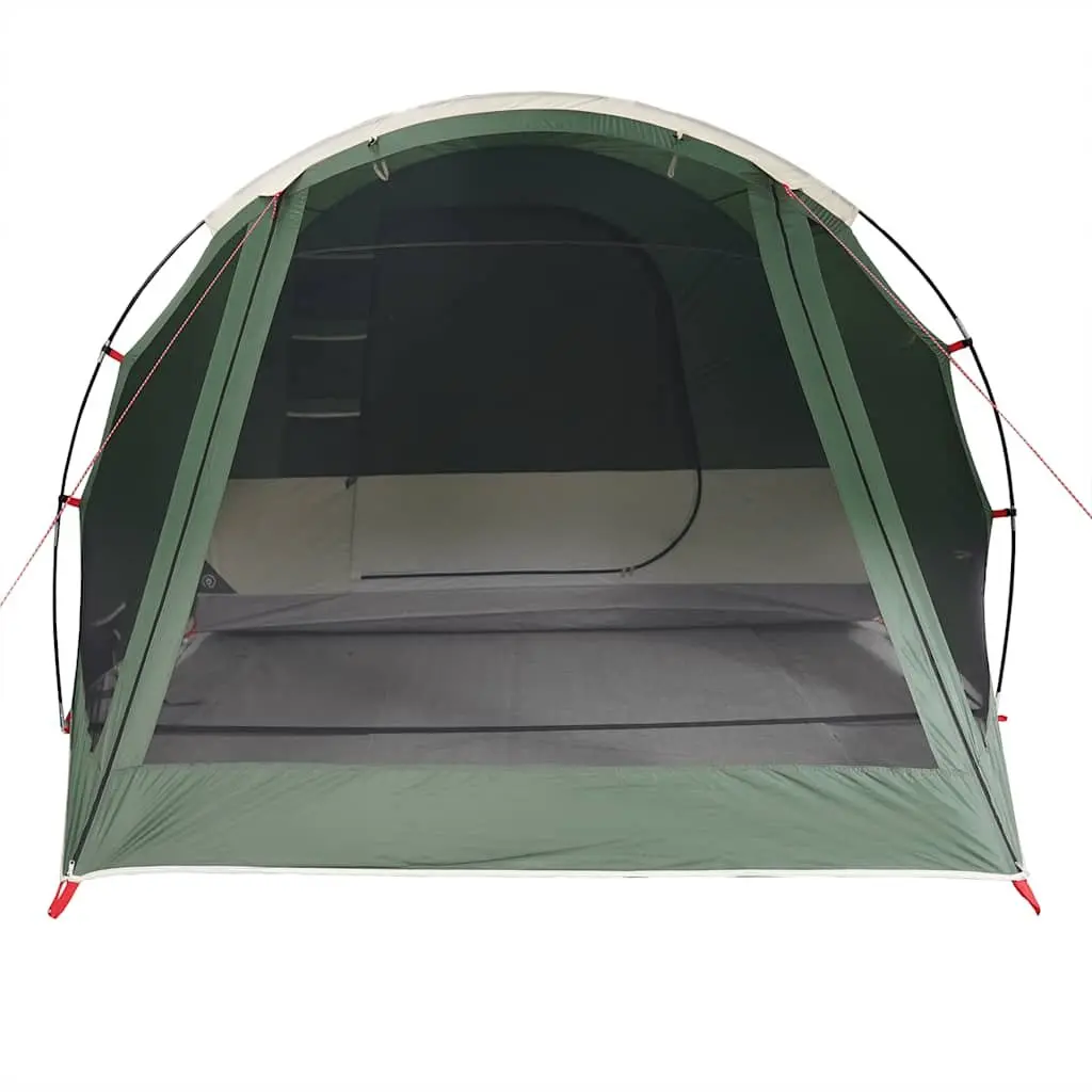 Camping Tent Tunnel 4-Person Waterproof Green Fibreglass Easy Setup