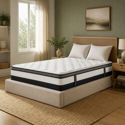 Value-Packed King Single Osteopedic Euro Top Mattress