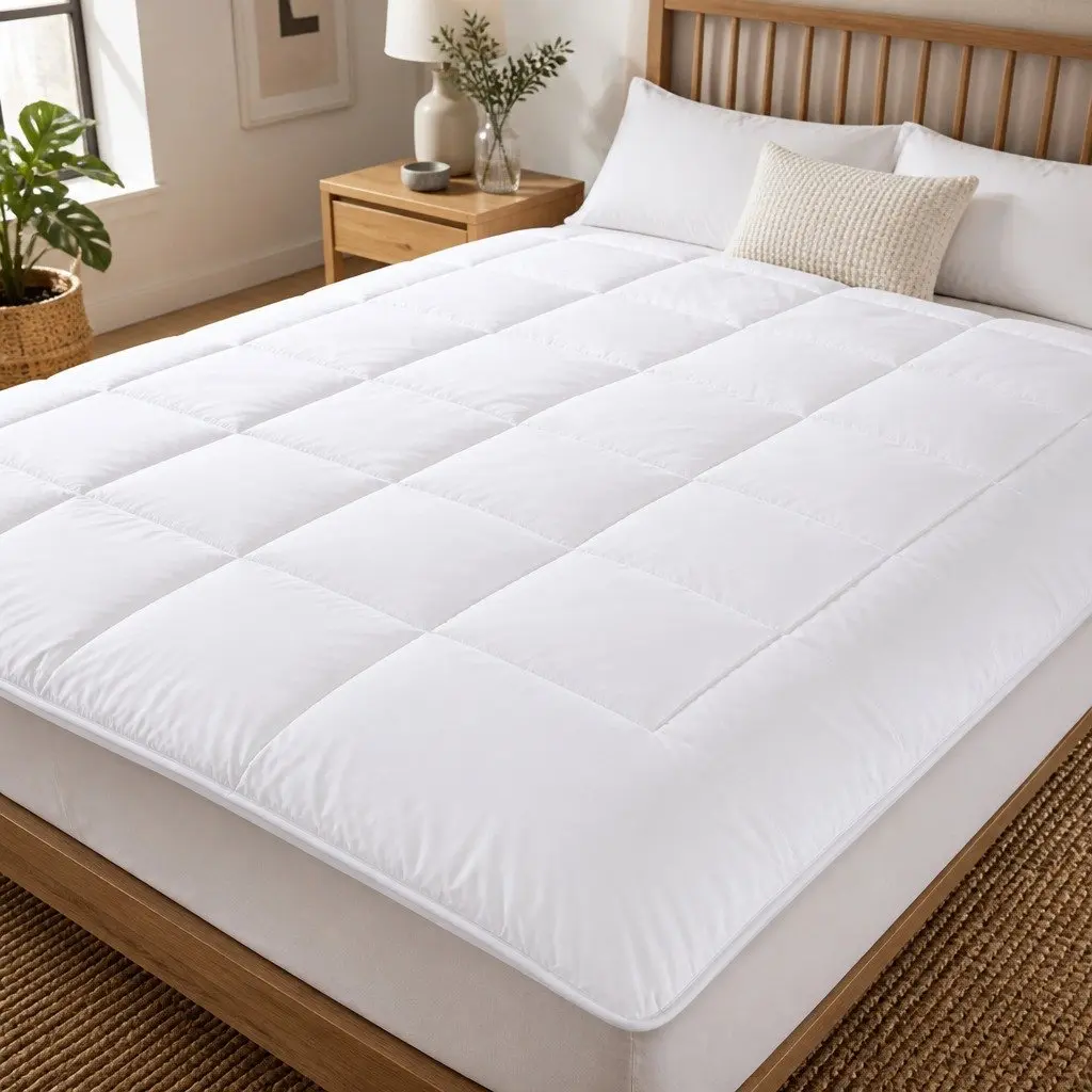 Queen Quilt Lightweight 210x210cm Eco-Silk Microfibre 260GSM Soft Breathable