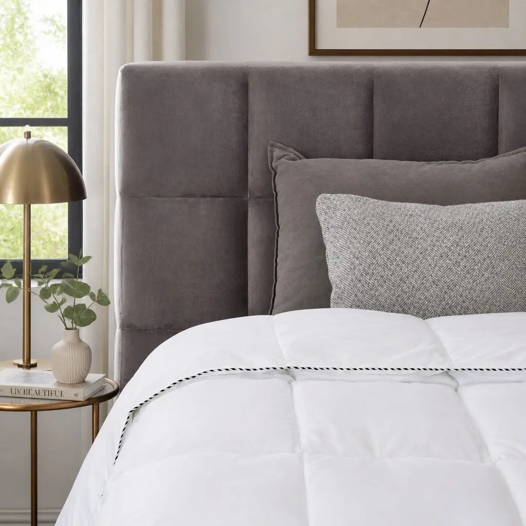 Bamboo Blend Quilt Double 250GSM Moisture-Wicking Breathable Doona